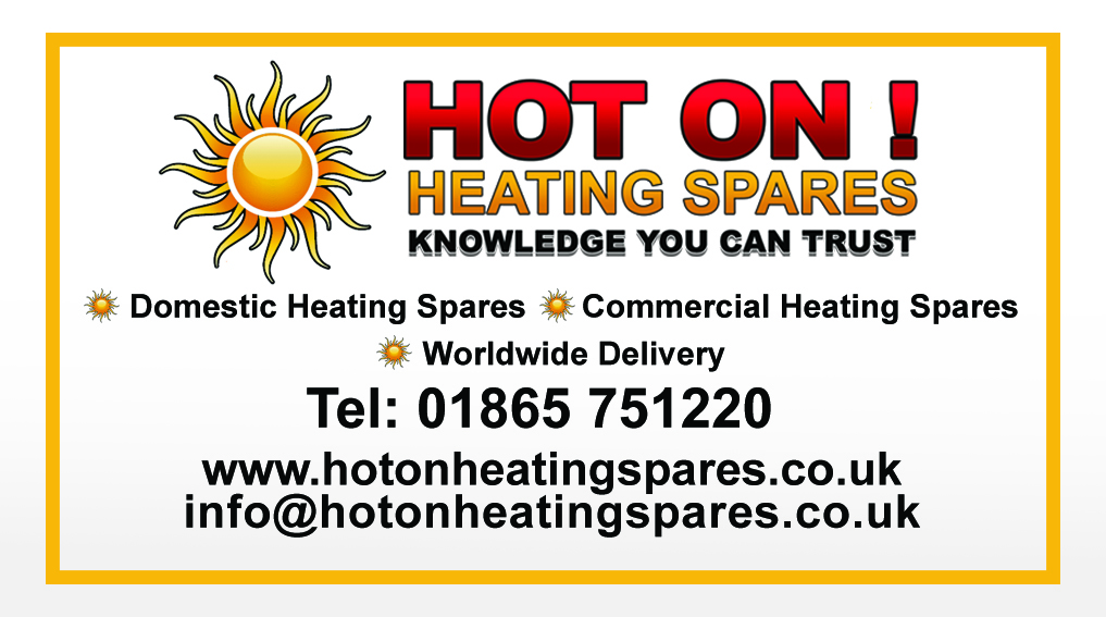 HOT ON ! Heating Spares, We supply Domestic & Commercial heating parts